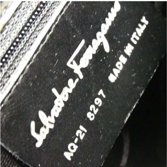 Salvatore Ferragamo Patent Leather Handbag - Picture 7 of 8